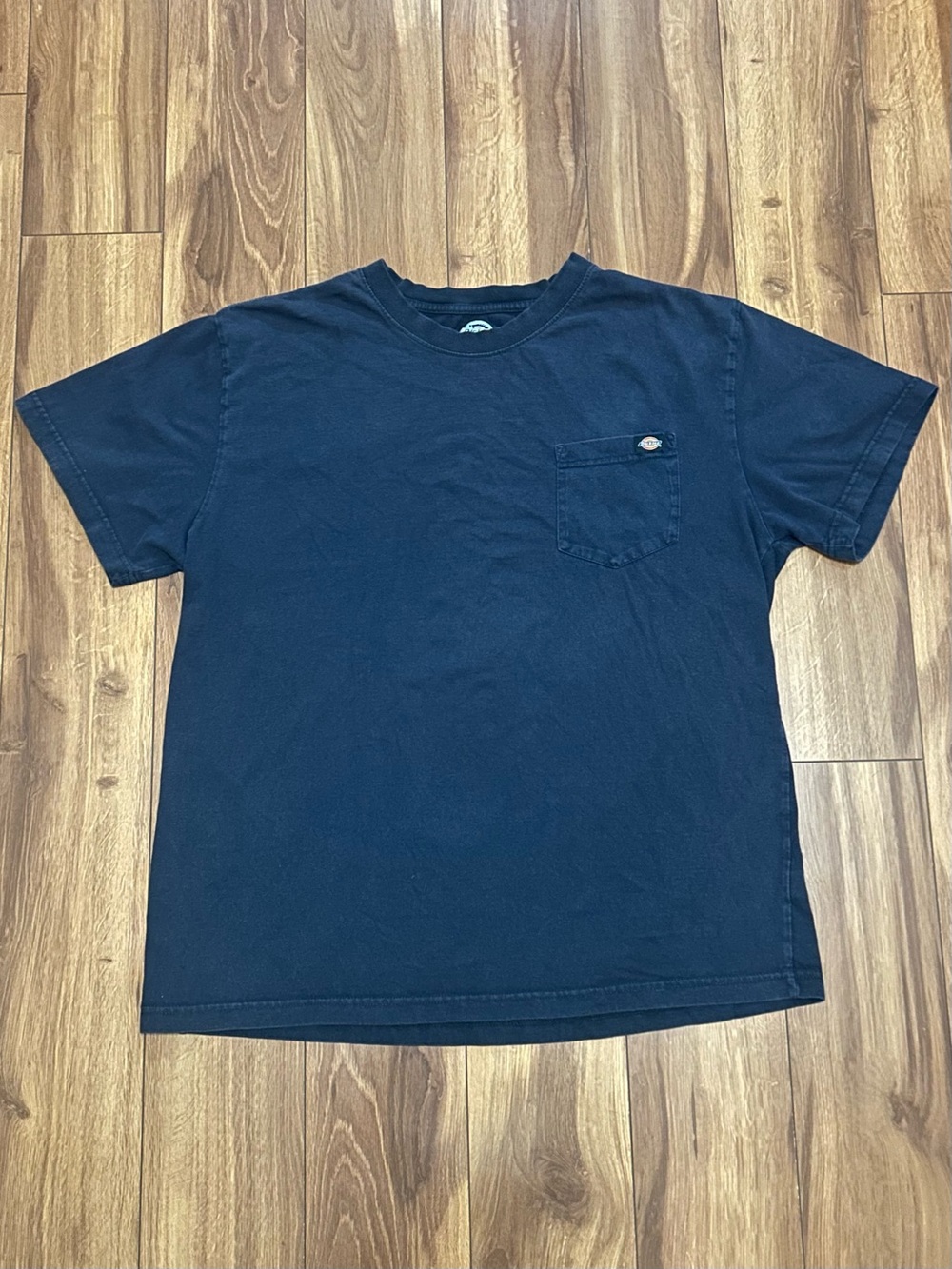 Genuine Dickies Men’s Blue Performance T-Shirt Short Sleeve XL Crewneck Pocket